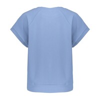 Geisha Sweater Short Sleeves Comfy Jeansblue