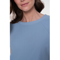 Geisha Sweater Short Sleeves Comfy Jeansblue