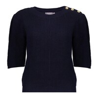 Geisha Pullover Button Navy