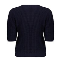 Geisha Pullover Button Navy