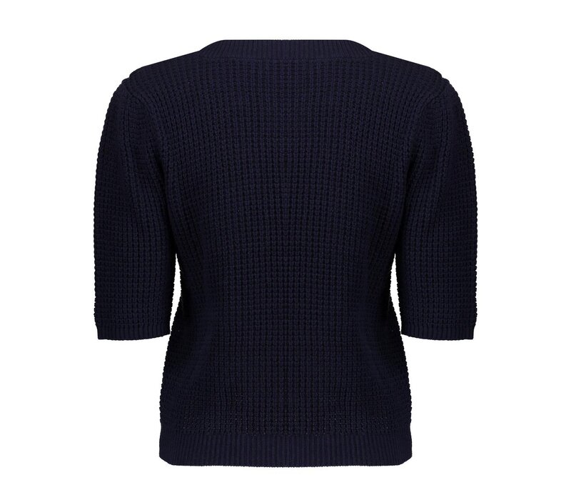 Geisha Pullover Button Navy