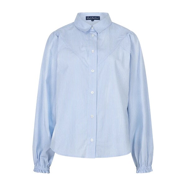 Red Button Victoria Poplin Stripe Long Sleeve 