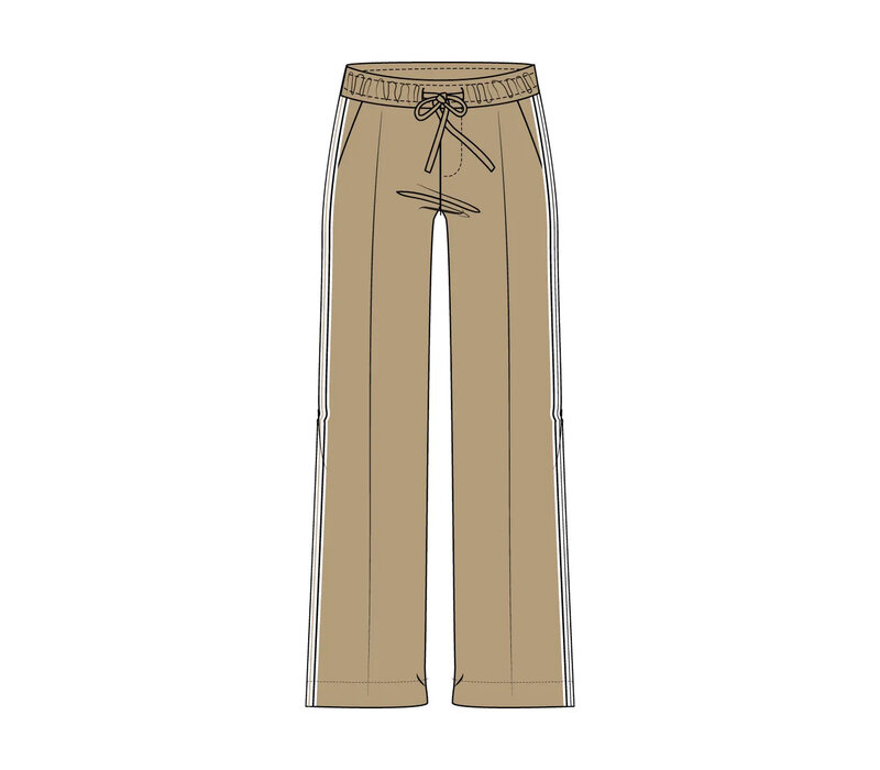 Red Button Claudette Palazzo Sidetape L33 Dark Sand