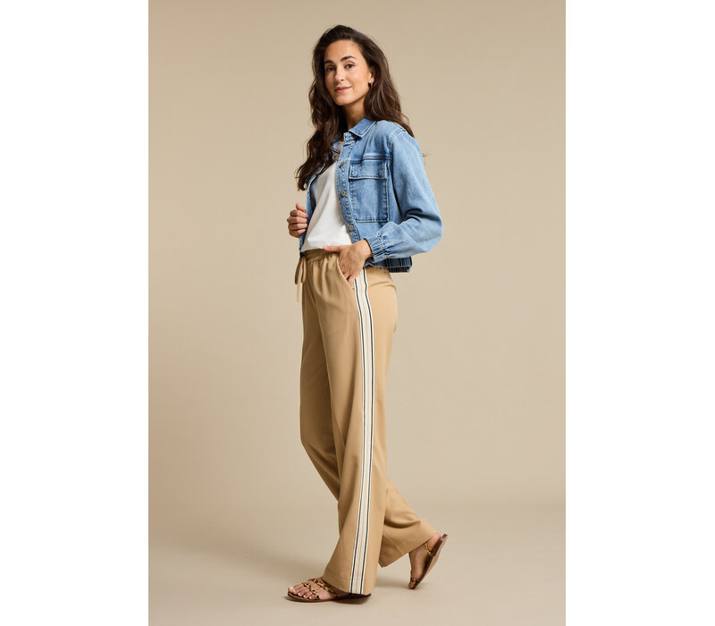 Red Button Claudette Palazzo Sidetape L33 Dark Sand