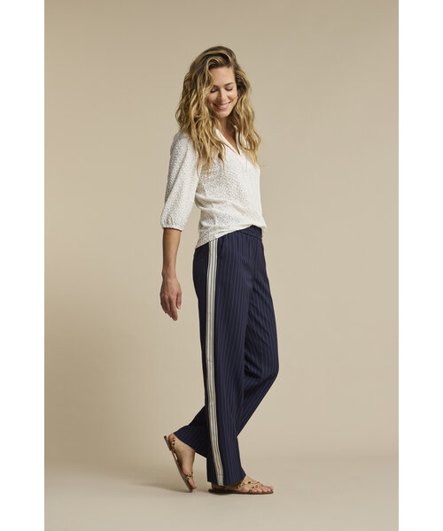 Red Button Red Button Claudette Palazzo Sidetape Pinstripe