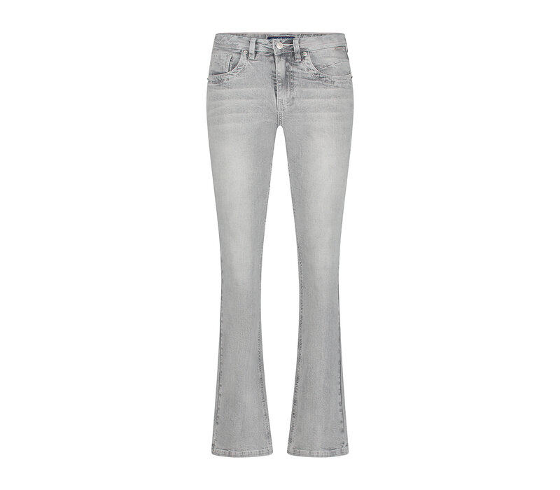 Red Button Babette Lightgrey