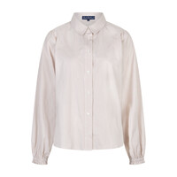 Red Button Victoria Poplin Stripe Long Sleeve Sand