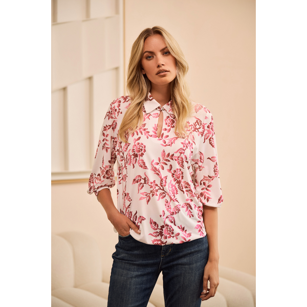 Helena Hart Top Liv Print 