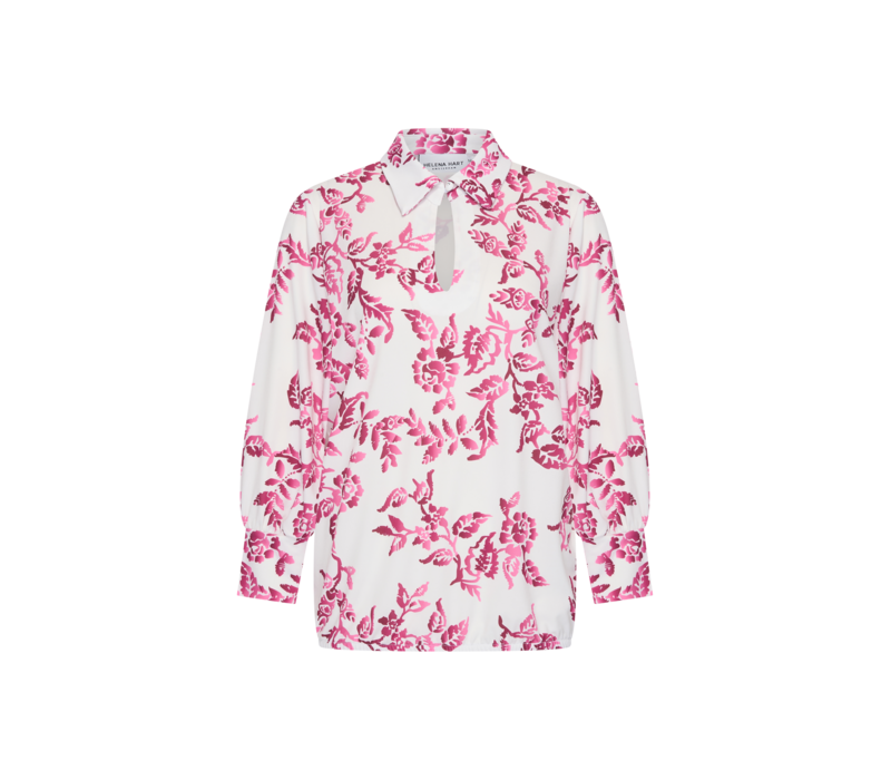 Helena Hart Top Liv Print Roze