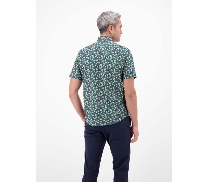 Lerros Overhemd Poplin Soft Teal