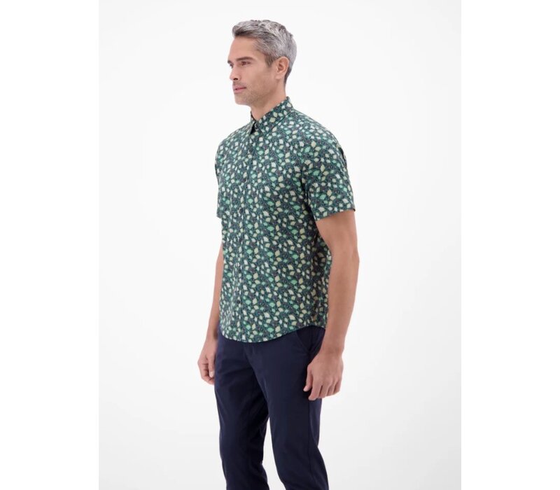 Lerros Overhemd Poplin Soft Teal