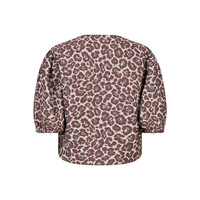 Red Button Danelle Leopard Jacquard Multi Rosewood