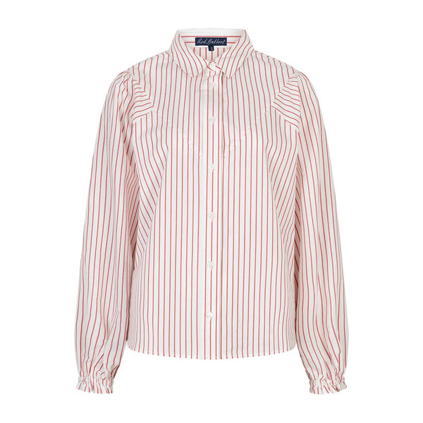 Red Button Victoria Poplin Stripe Long Sleeve 