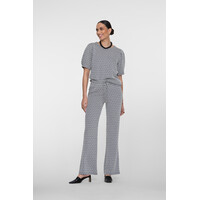 Geisha Pants Jacquard Off White Navy