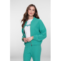 Geisha T-Shirt Simplicity Off White Emerald