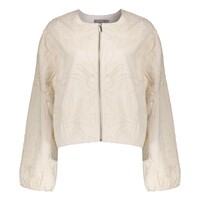 Geisha Jacket Embroidery Ecru