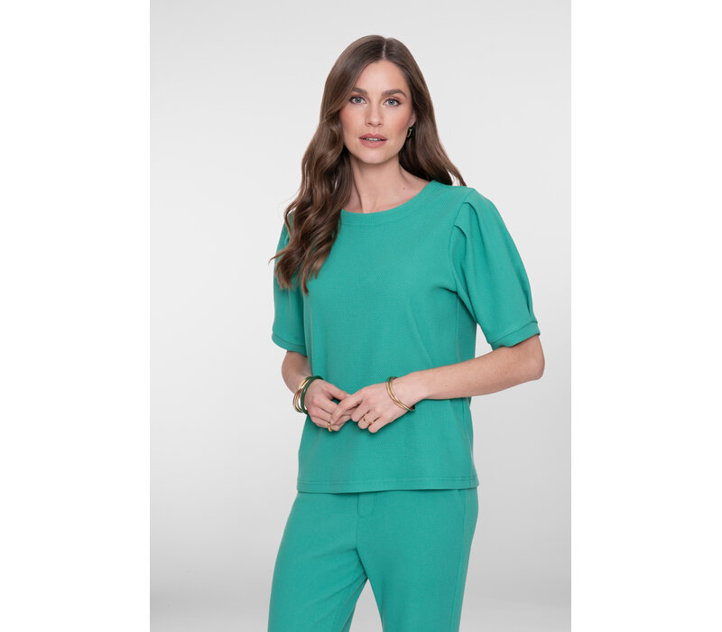 Geisha Top Comfy Emerald
