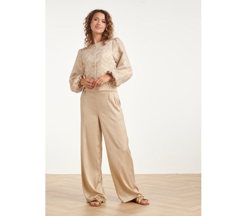 Smashed Lemon Jacket Dark Sand Gold