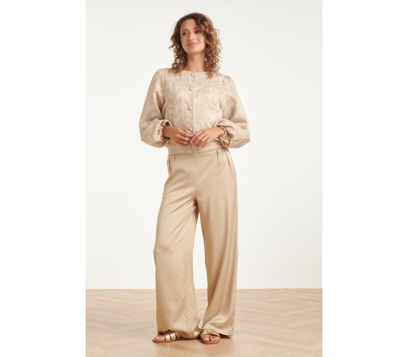 Smashed Lemon Jacket Dark Sand Gold