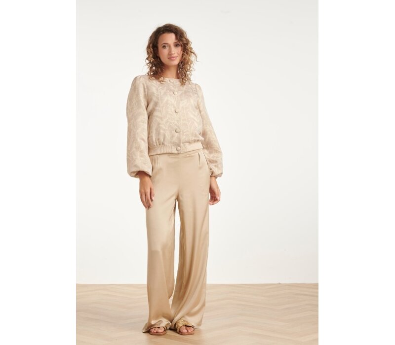 Smashed Lemon Jacket Dark Sand Gold