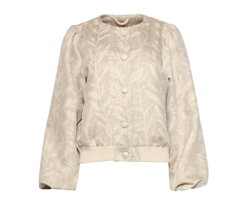 Smashed Lemon Jacket Dark Sand Gold