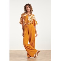 Smashed Lemon Blouse Mustard Off White