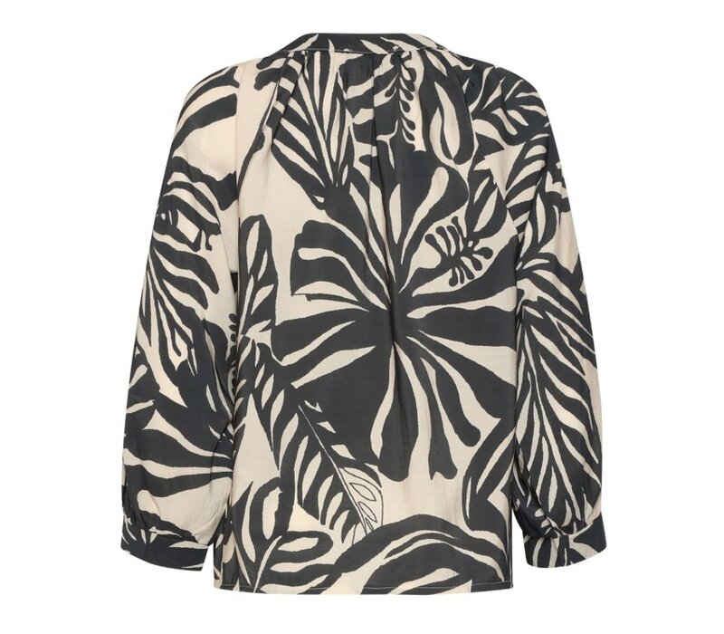 Smashed Lemon Top Off White Black