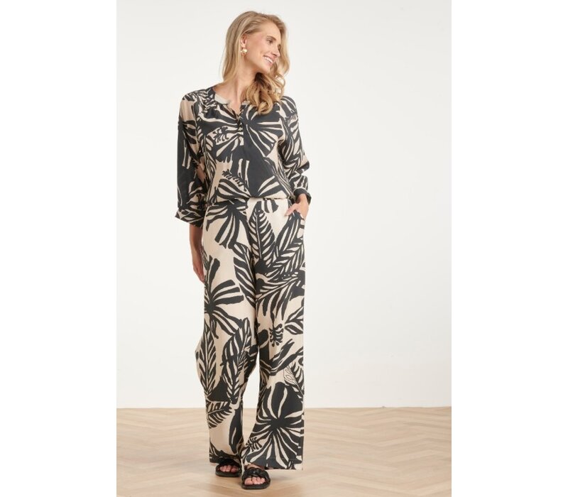 Smashed Lemon Top Off White Black