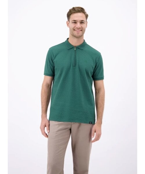 Lerros Lerros Polo Zipper Jaquard