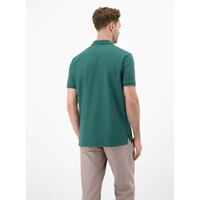 Lerros Polo Zipper Jaquard Soft Teal