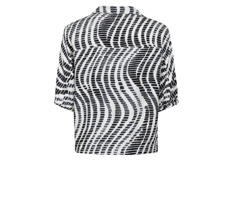 Zoso Woven Blouse Kit Night Blue