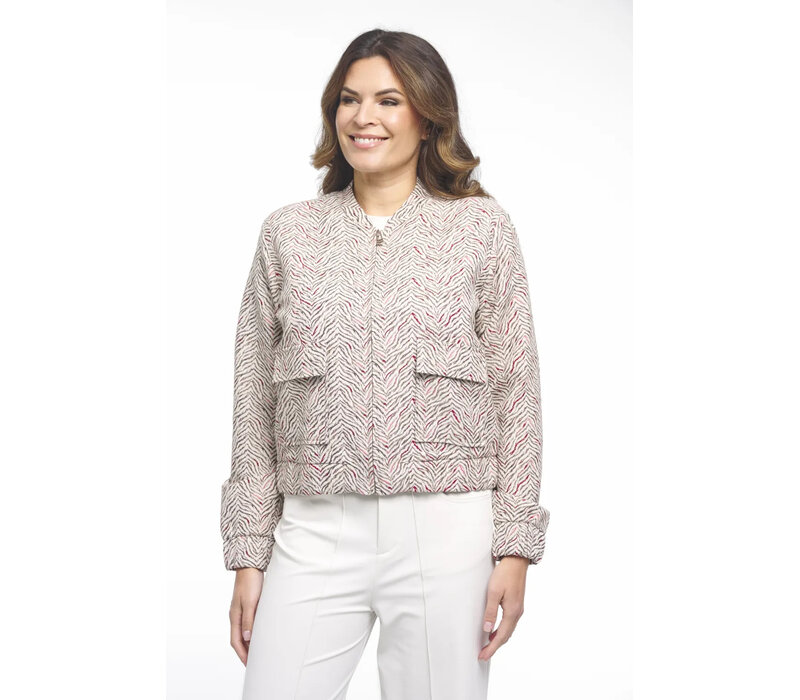Zoso Fancy Jacquard Jacket Kit Desert Rose