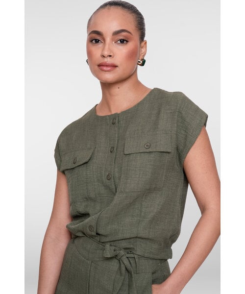 Geisha Geisha Blouse with Pockets