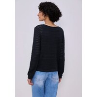 Street One U-Boat Structure Sweater Shadowed Navy