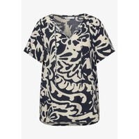 Street One Shirtblouse with String Detail Shadowed Navy