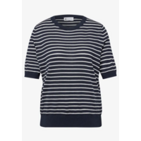 Street One Short Sleeve Structure Shadowed Navy