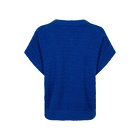 Red Button Lesley Popcorn Cobalt