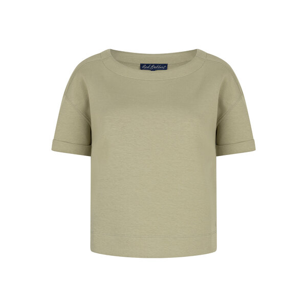 Red Button Skyler Scuba Top 