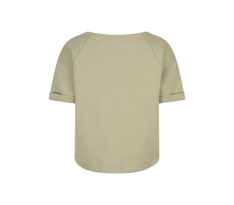 Red Button Skyler Scuba Top Summersage