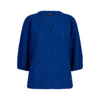 Red Button Top Ajour Cobalt