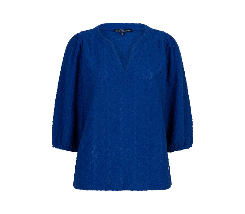 Red Button Top Ajour Cobalt