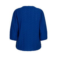 Red Button Top Ajour Cobalt
