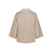 Red Button Amalia Blouse Shine Pebble