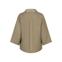 Red Button Amalia Blouse Shine Moss