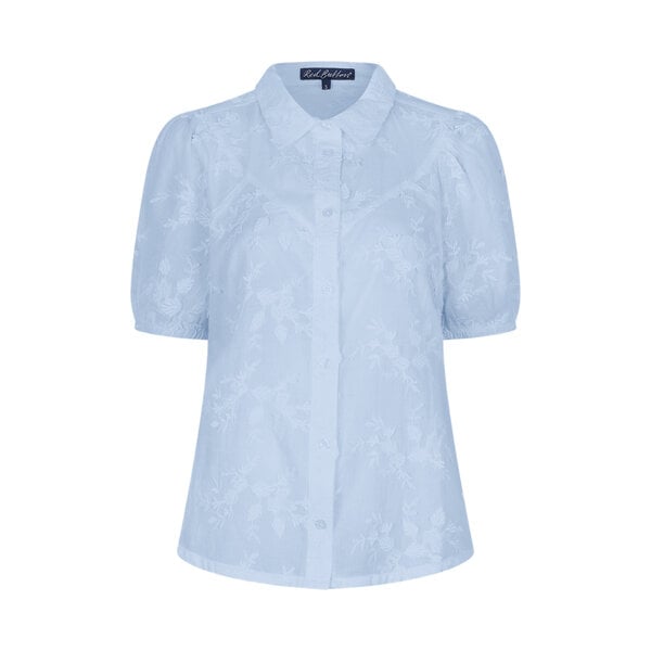 Red Button Victoria 3D Flower 