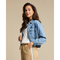 Red Button Juno Jacket Denim Lightstone