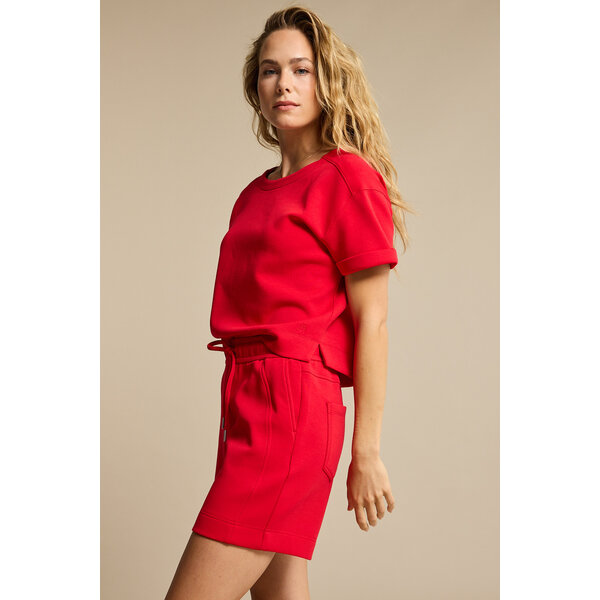 Red Button Skyler Scuba Top 