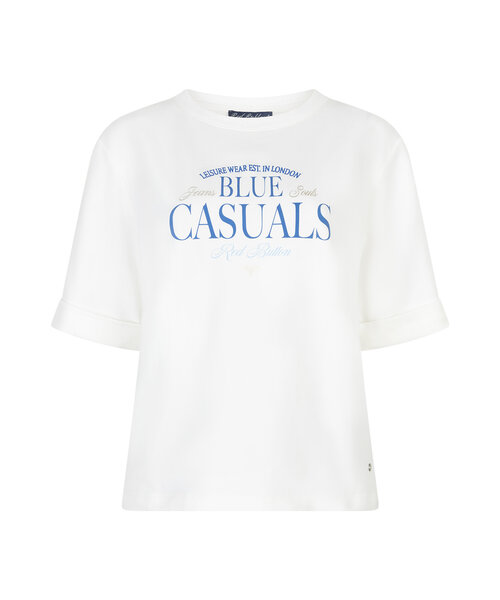 Red Button Red Button Terry Sweater Chestprint