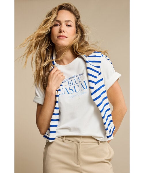 Red Button Red Button Terry Sweater Chestprint