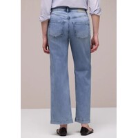 Street One Emee Wide Leg High Waist Light Blue Wash